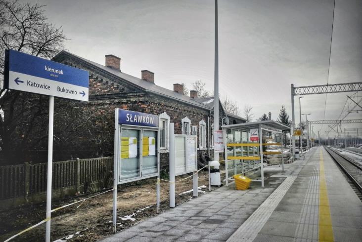 Przebudowa stacji Sławków na półmetku Przebudowa stacji Sławków na półmetku