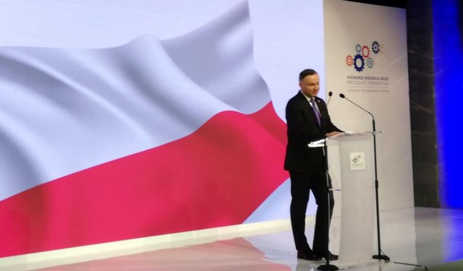 Prezydent Duda otworzył Kongres Rozwoju Kolei