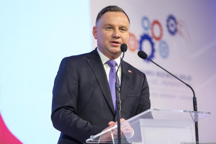 Prezydent Duda otworzył Kongres Rozwoju Kolei Prezydent Duda otworzył Kongres Rozwoju Kolei
