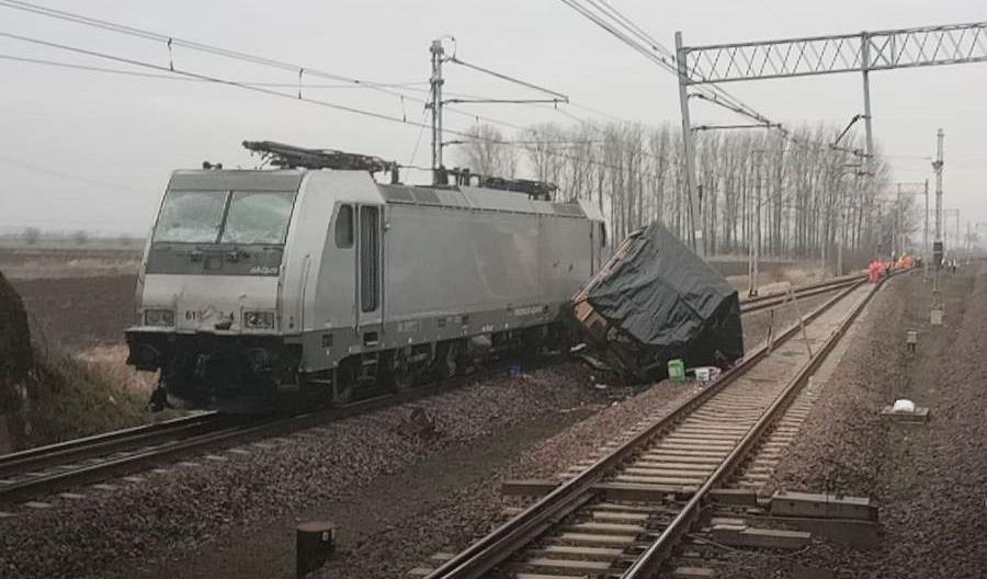 Tragedia pod Szymankowem. Nie żyją pracownicy z drezyny PLK [zdjęcia]