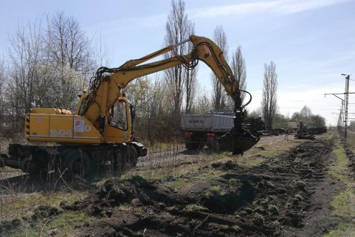 Na stacji Łódź Kaliska będą nowe perony. Ruszyły prace Na stacji Łódź Kaliska będą nowe perony. Ruszyły prace