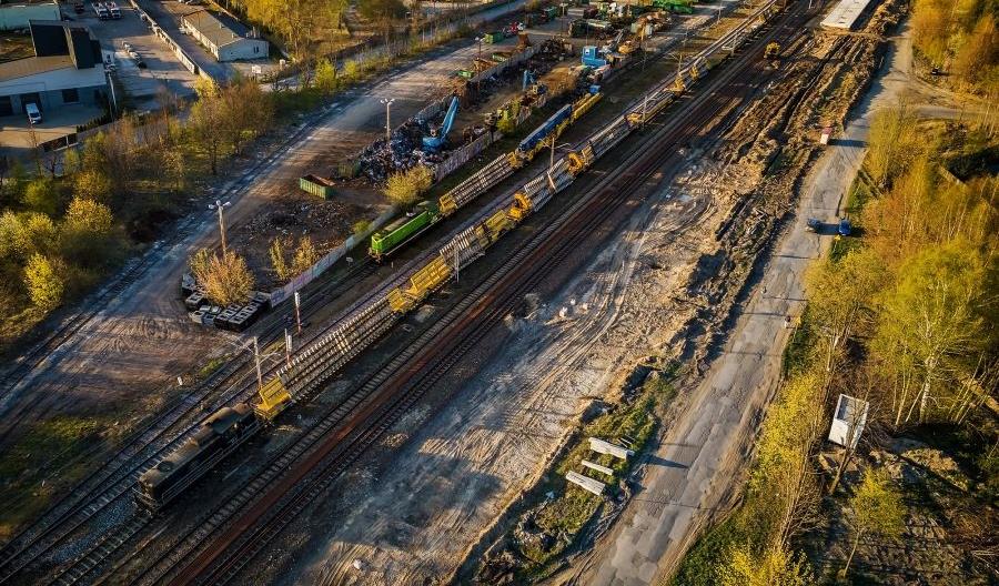 Nowoczesne rozjazdy krzyżowe na Łódzkim Węźle Kolejowym