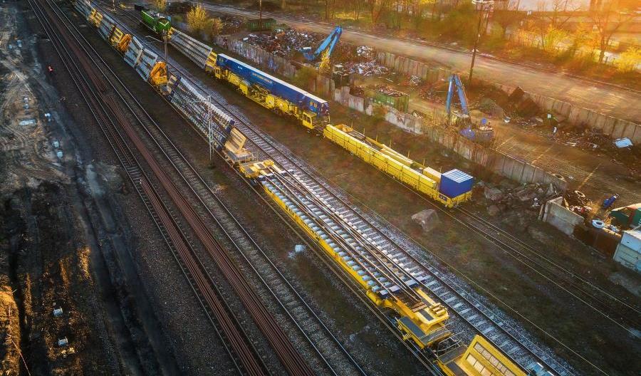 Nowoczesne rozjazdy krzyżowe na Łódzkim Węźle Kolejowym