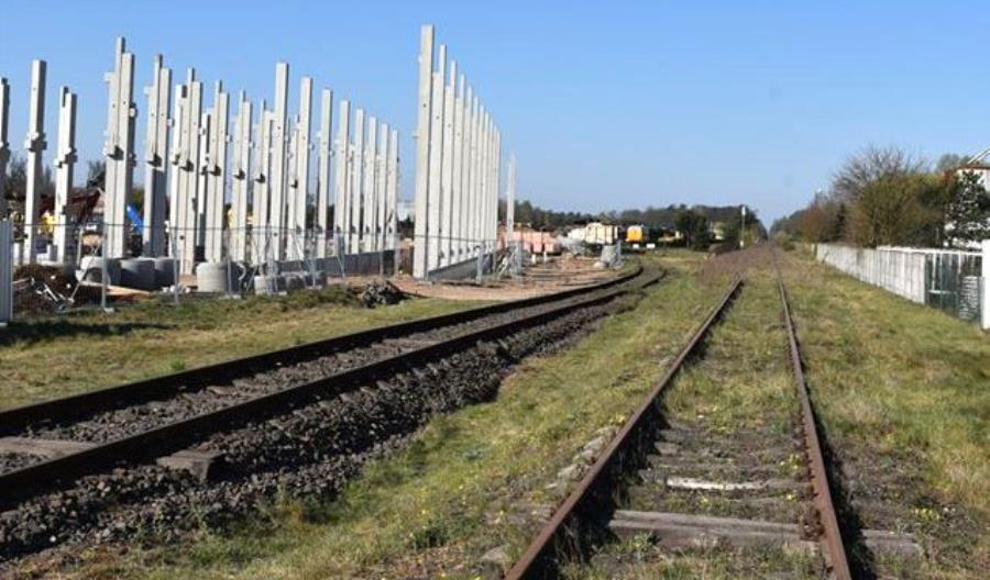 Trwa budowa bazy Kolei WIelkopolskich w Wągrowcu