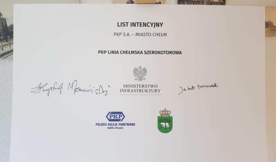 O krok bliżej do uruchomienia PKP Linii Chełmskiej Szerokotorowej