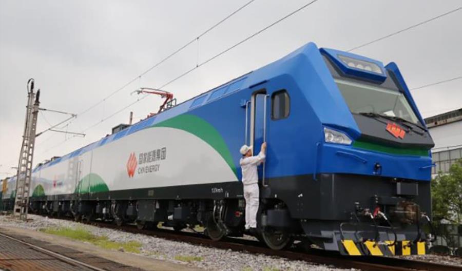 CRRC zaprezentowało sześcioczłonową lokomotywę towarową o mocy 28,8 MW