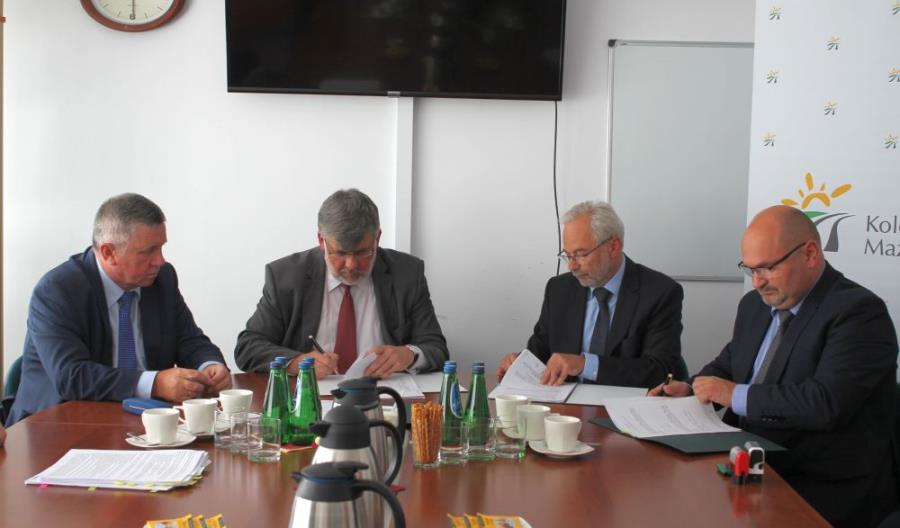 Koleje Mazowieckie podpisały dużą umowę z ZNTK Mińsk Maz.
