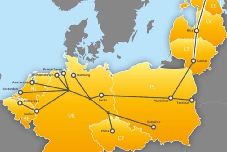 Łotwa i Estonia dołączyły do kolejowego korytarza Morze Północne-Bałtyk