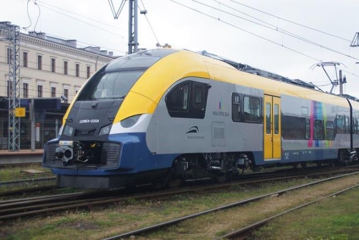 Nowe pociągi dla Kolei Małopolskich na badaniach dopuszczeniowych Nowe pociągi dla Kolei Małopolskich na badaniach dopuszczeniowych