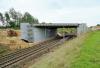 Rail Baltica – nad torami w Uhowie ułożona konstrukcja wiaduktu