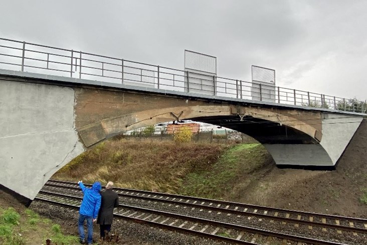 Średzka Kolej Wąskotorowa z wiaduktem zmodernizowanym za 250 tys. zł