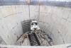 Łódź: Pierwsze elementy dużej tarczy TBM są już w komorze startowej