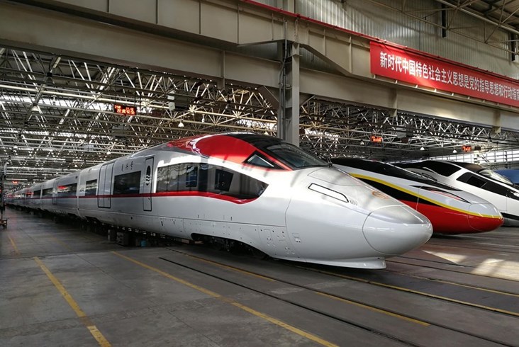 CRRC zaprezentowało pociąg dużych prędkości do przewozów cargo