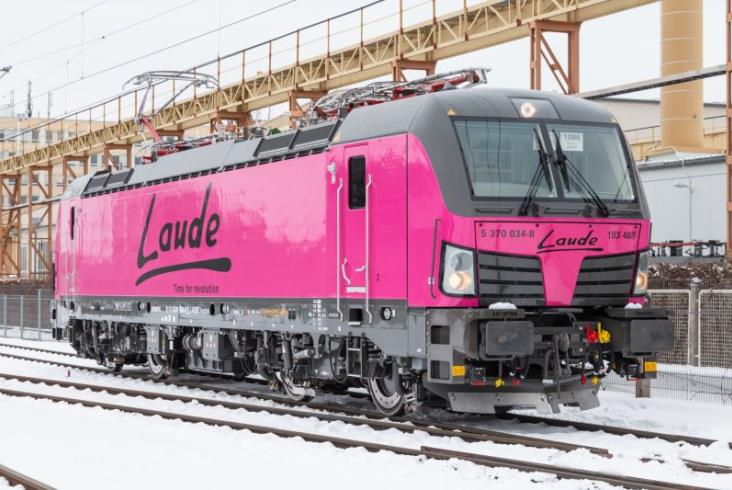 Pierwszy różowy Vectron MS w Europie Pierwszy różowy Vectron MS w Europie