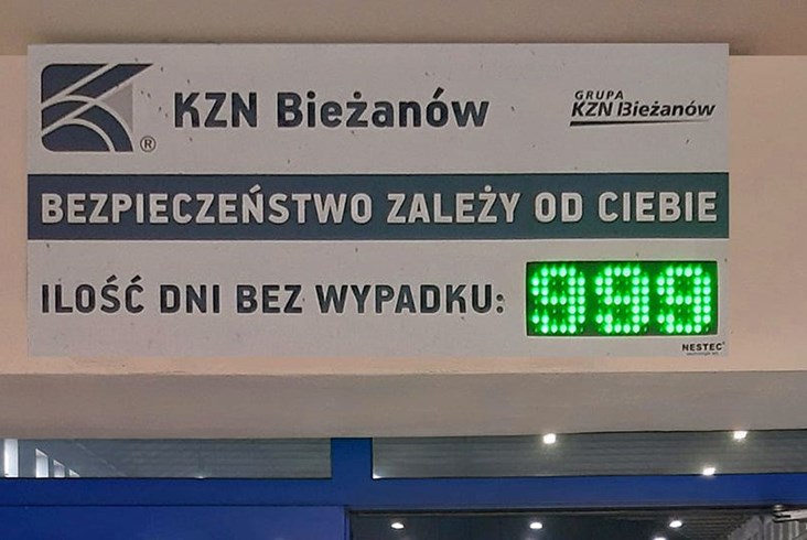 KZN Bieżanów z certyfikatem ISO 45001:2018