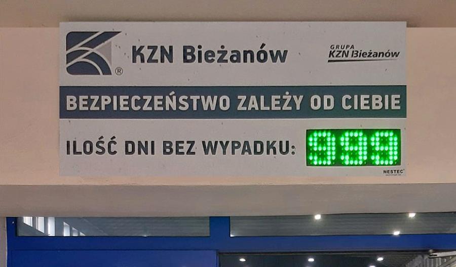KZN Bieżanów z certyfikatem ISO 45001:2018