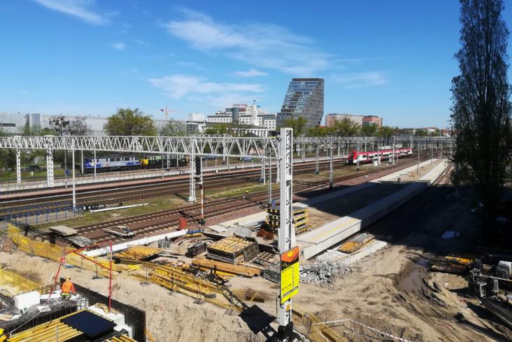 Poznań Główny. Jak postępuje budowa nowego tunelu i peronu? Poznań Główny. Jak postępuje budowa nowego tunelu i peronu?