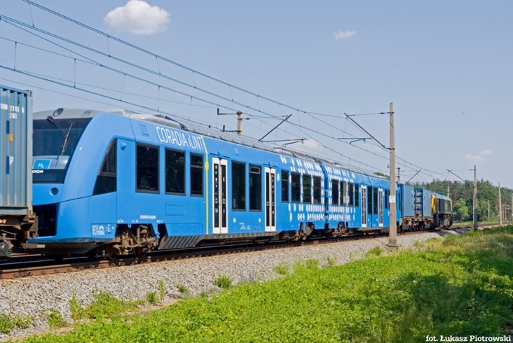 Alstom zaprezentował wodorową Coradię iLint w Żmigrodzie. Pierwszy raz w Polsce