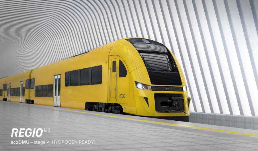  Półpiętrusy i hybrydy w nowej ofercie Pesy Regio160