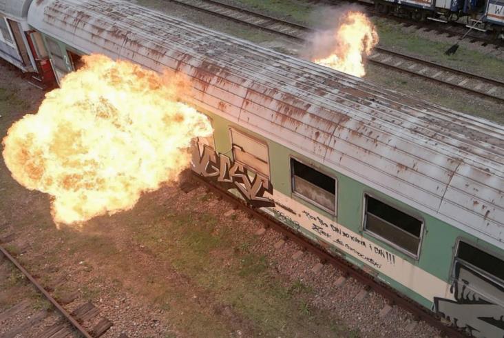 Bomba w pociągu. Wspólne ćwiczenia pirotechniczne ABW i PKP Bomba w pociągu. Wspólne ćwiczenia pirotechniczne ABW i PKP