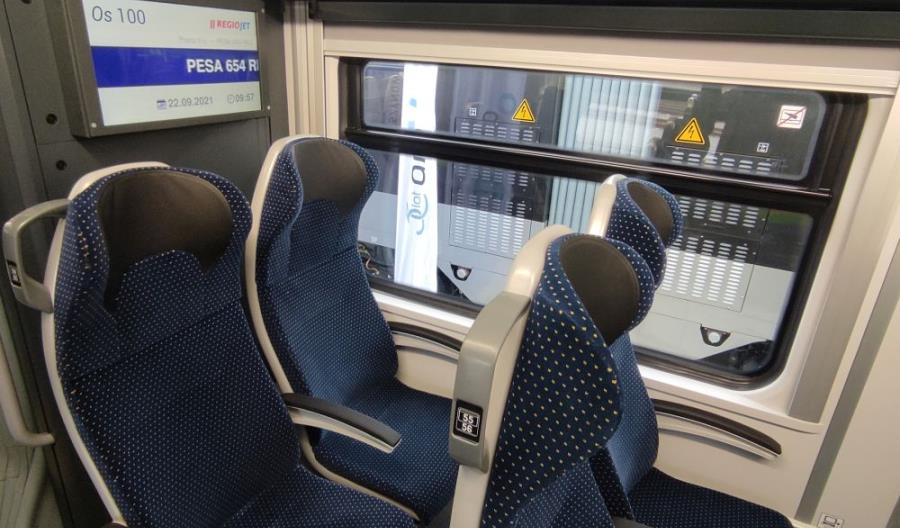 Pesa pokazała wnętrza wyjątkowego pociągu dla RegioJet [zdjęcia]