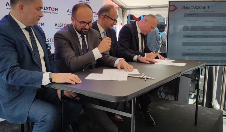 Cargounit odbiera nowe lokomotywy Alstom Traxx DC3