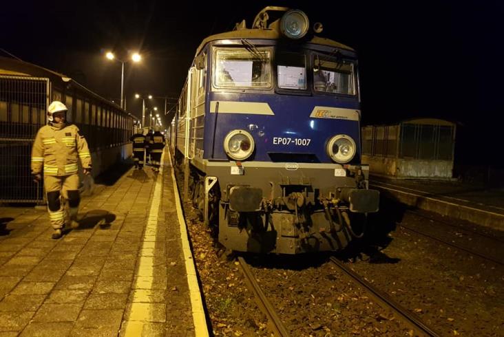 Pożar lokomotywy pociągu PKP Intercity. Konduktor poszkodowany [aktualizacja[ Pożar lokomotywy pociągu PKP Intercity. Konduktor poszkodowany [aktualizacja[