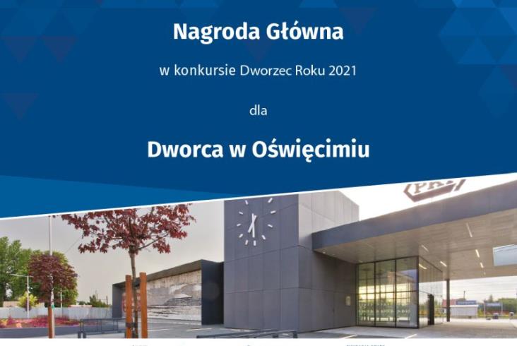 Wrocław i Oświęcim – kolejowe dworce 2021 roku