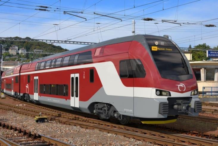 Stadler dostarczy pierwsze KISS-y na Słowację Stadler dostarczy pierwsze KISS-y na Słowację