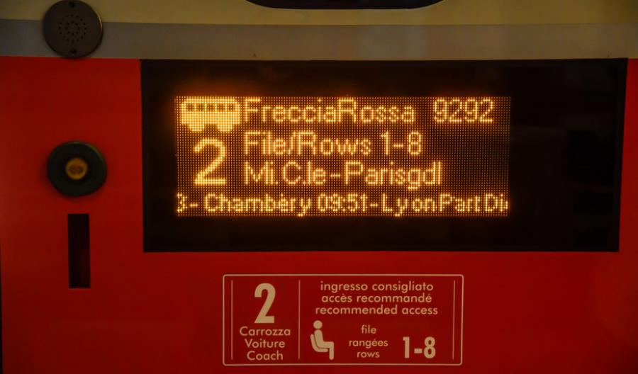 Trenitalia na linii Mediolan - Paryż [zdjęcia]