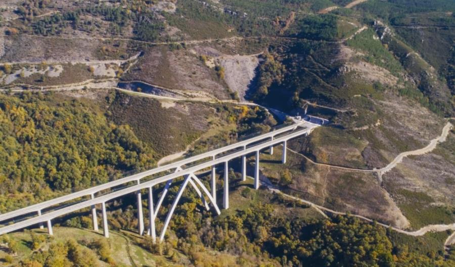 Nowa szybka linia kolejowa Madryt - Ourense na zdjęciach