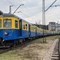 Poprawka w historycznym malowaniu EN71 SKM Trójmiasto Poprawka w historycznym malowaniu EN71 SKM Trójmiasto