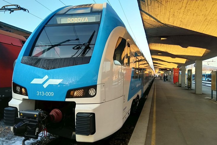 Inauguracja pociągów Stadler Kiss w Słowenii