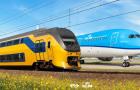 KLM wprowadza możliwość rezerwacji biletów kolejowych z Amsterdamu Schiphol