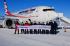 Smartwings jako pierwsze wylądowały na Antarktydzie boeingiem 737 MAX 