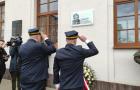 Dworzec w Radomsku z patronem