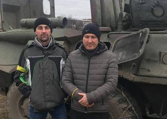 Ukraińscy kolejarze zdobyli pojazd opancerzony