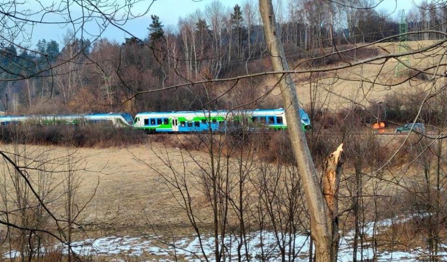 Wykoleił się pierwszy pociąg z uchodźcami z Krościenka Wykoleił się pierwszy pociąg z uchodźcami z Krościenka