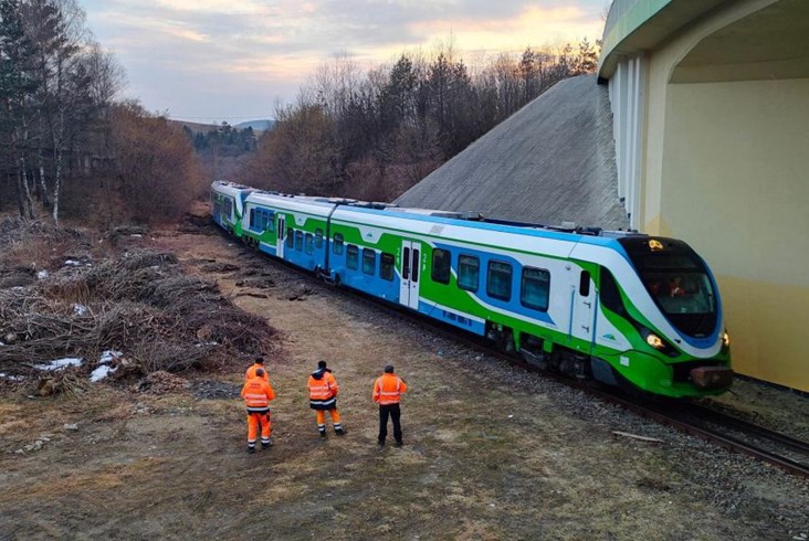 Wykoleił się pierwszy pociąg z uchodźcami z Krościenka