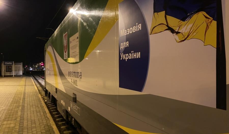 Koleje Mazowieckie na pomoc Ukrainie