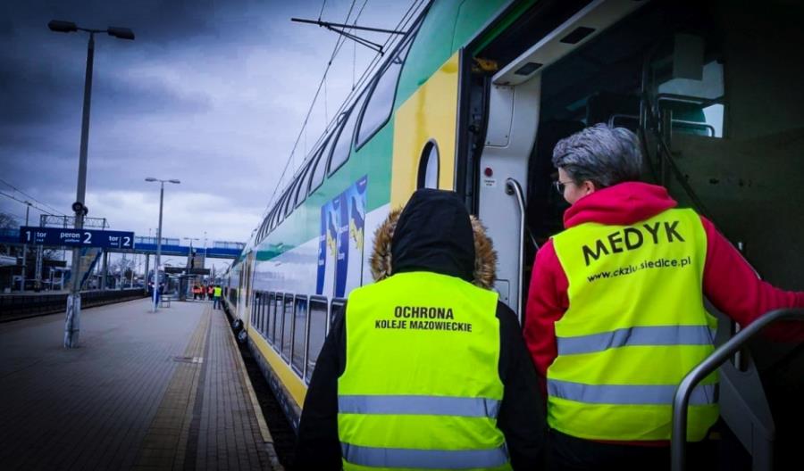 Koleje Mazowieckie na pomoc Ukrainie