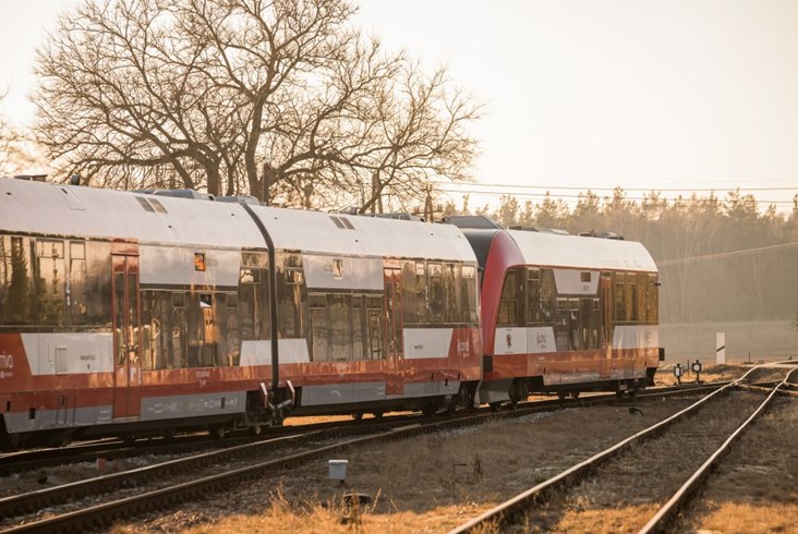 Wróciły pociągi na linię Szlachta – Wierzchucin [zdjęcia]