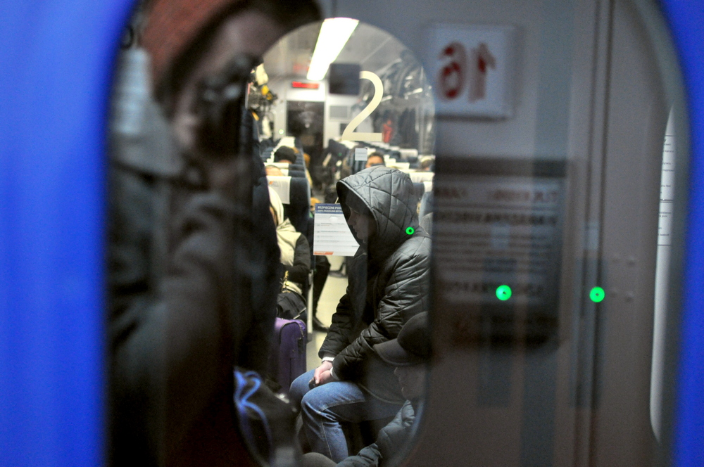 RCB smsem informuje Ukraińców o dodatkowych pociągach