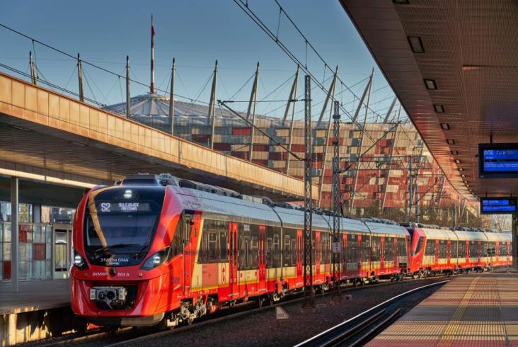 SKM Warszawa ma już sześć nowych pociągów z Newagu SKM Warszawa ma już sześć nowych pociągów z Newagu