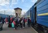 Do Sum dojechał pociąg z Charkowa. Ewakuuje się wschód Ukrainy