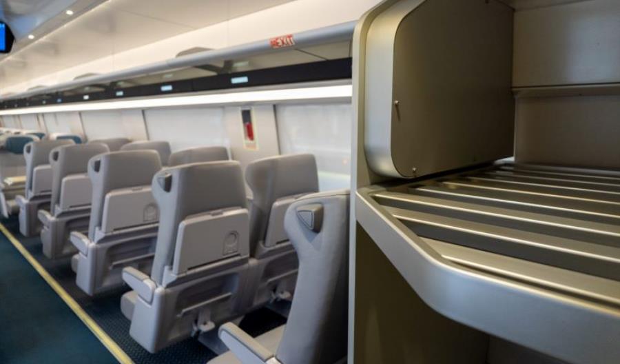 Amtrak prezentuje wnętrze nowej Aceli