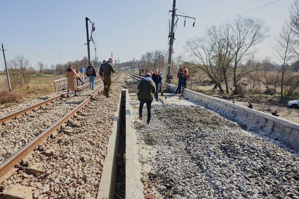 Silne rakietowe ataki na ukraińskie węzły kolejowe w pobliżu Dniepra
