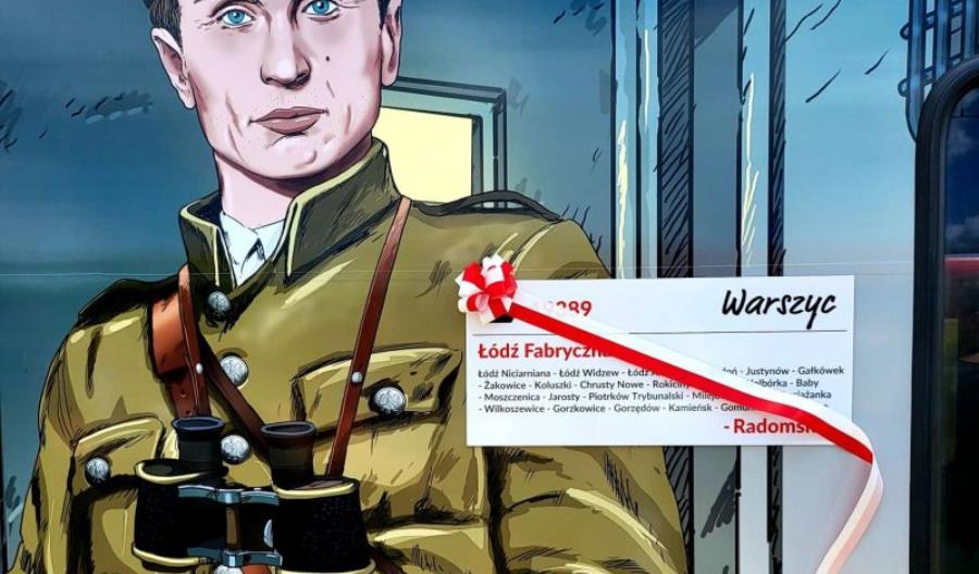 Kolejny pociąg ŁKA w specjalnym malowaniu