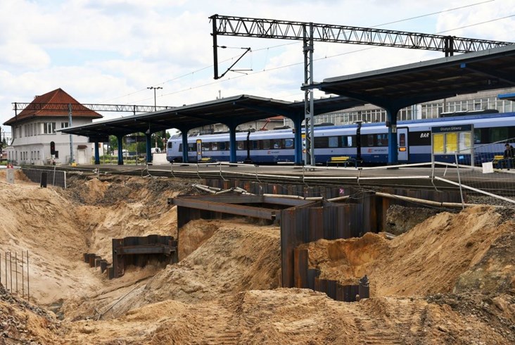 Postępują prace na stacji Olsztyn Główny [zdjęcia]