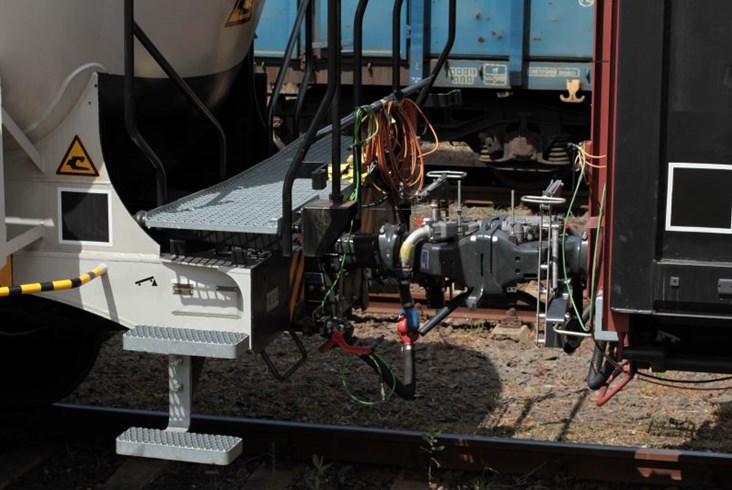 PKP Cargo testuje cyfrowy sprzęg automatyczny [zdjęcia]